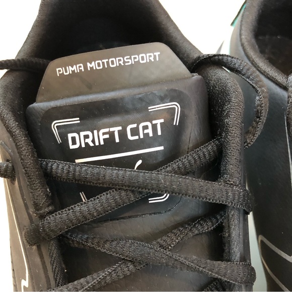 Puma Mercedes Drift Cat 8 Formula One Black Grey Green Style 306502-01 Size 11US - Picture 11 of 15